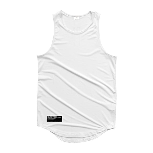 Breathable Polyester Men's Gym Exercise Vest